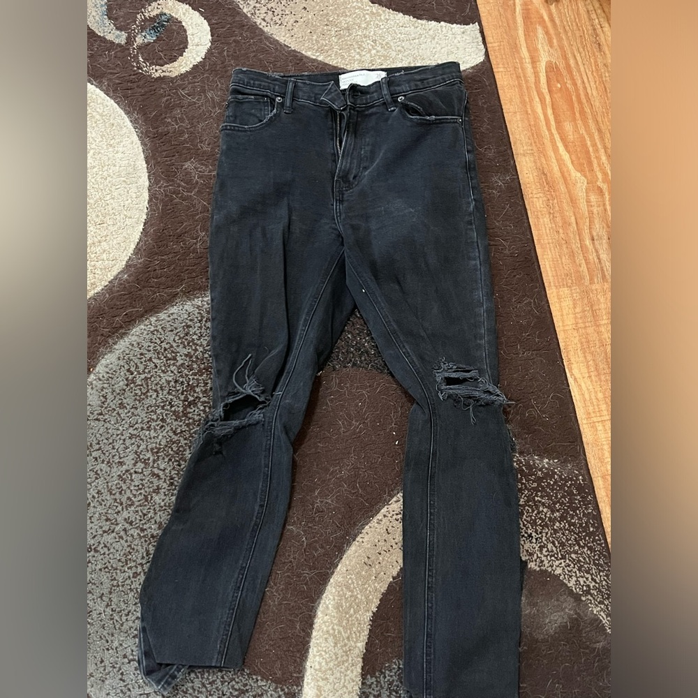 Abercrombie black jeans